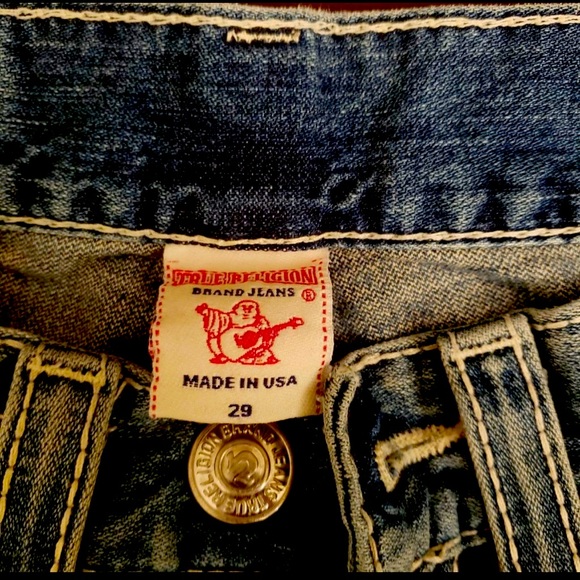Men's True Religion Size 29 (Used) Joey Big T - Picture 7 of 8